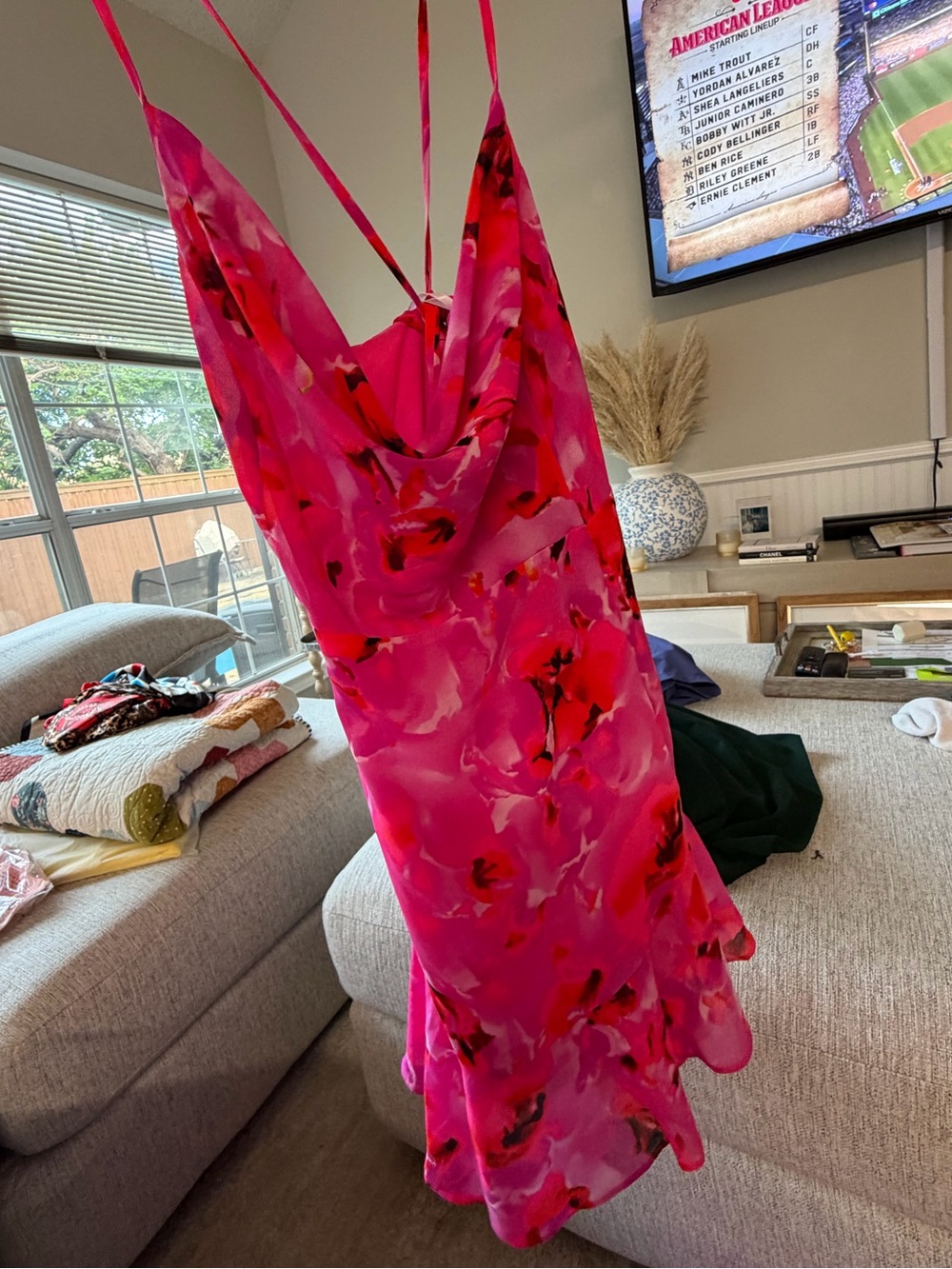BRAND NEW Lulus Hot Pink Dress